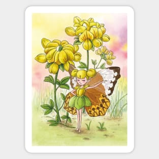 July 8th birthday flower Sticker